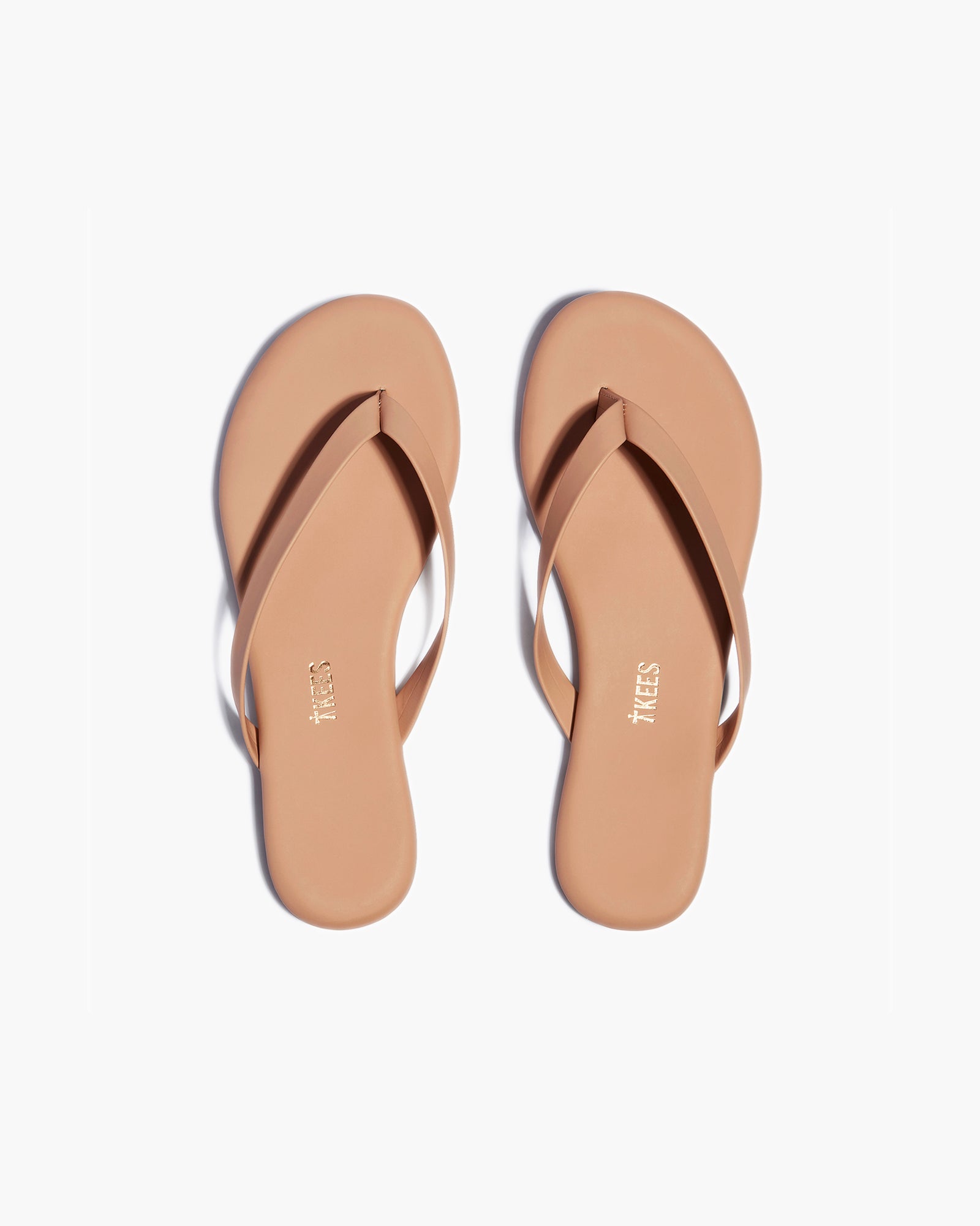 TKEES Boyfriend Vegan Women's's's's's's's's's's's's's's's's's's's's's's Flip Flops Rose Gold | BXS-517062