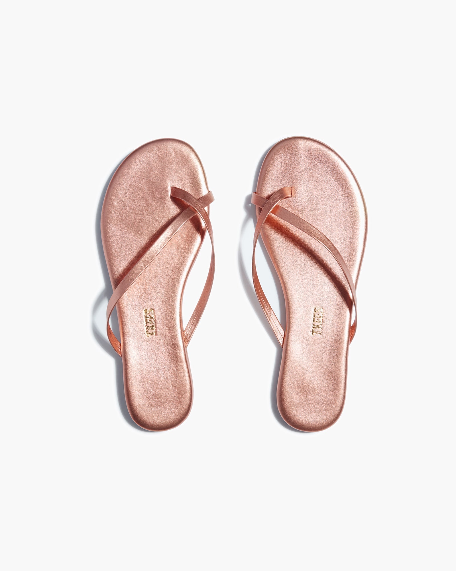 TKEES Riley Metallics Women's's's's's's's's's's's's's's's's's's's's's's Sandals Pink | ELX-831046